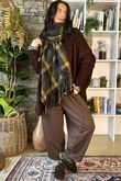 Magnus Plaid Blanket Scarf 2